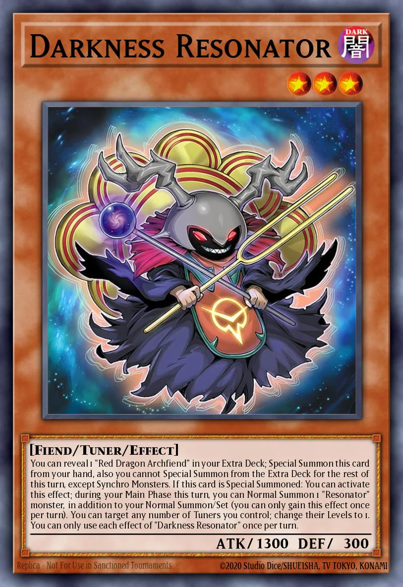 BLZD-EN001 "Darkness Resonator" Super Rare