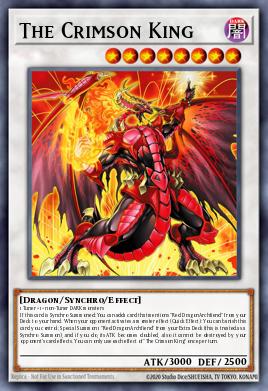 BLZD-EN036 “The Crimson King" Secret Rare