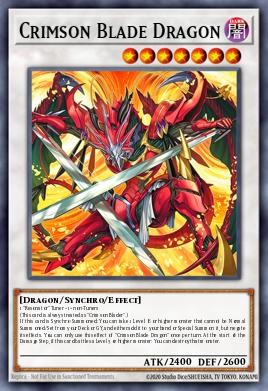 BLZD-EN037	"Crimson Blade Dragon" Ultra Rare