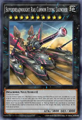 BLZD-EN044	"Superdreadnought Rail Cannon Flying Launcher" Ultra Rare