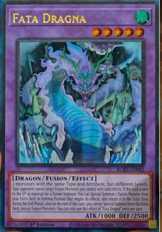 BLZD-EN082 "Fata Dragna" Starlight Rare