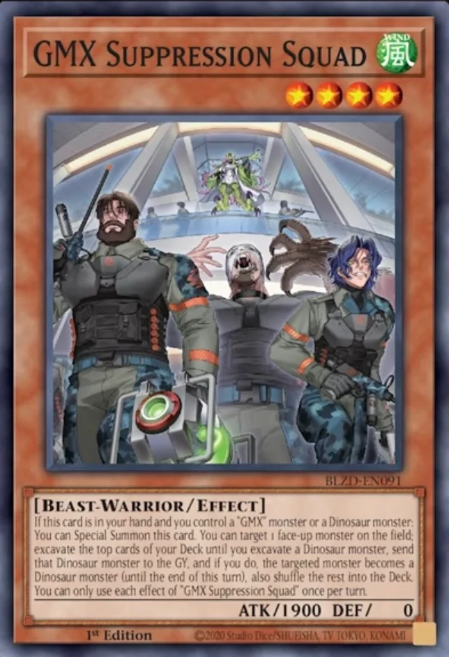 BLZD-EN091 “GMX Suppression Squad" Common