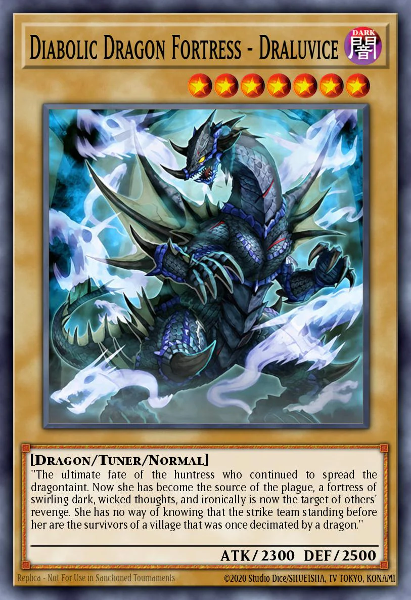 BLZD-EN097 "Draluvice the Diabolic Dragon Fortress" Common