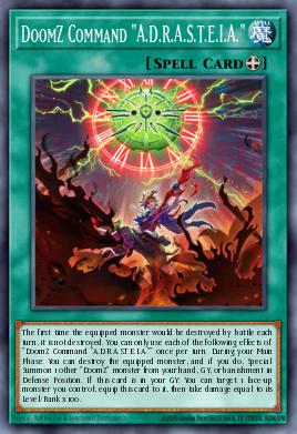 BLZD-EN058	"DoomZ Command "A.D.R.A.S.T.E.I.A."" Common