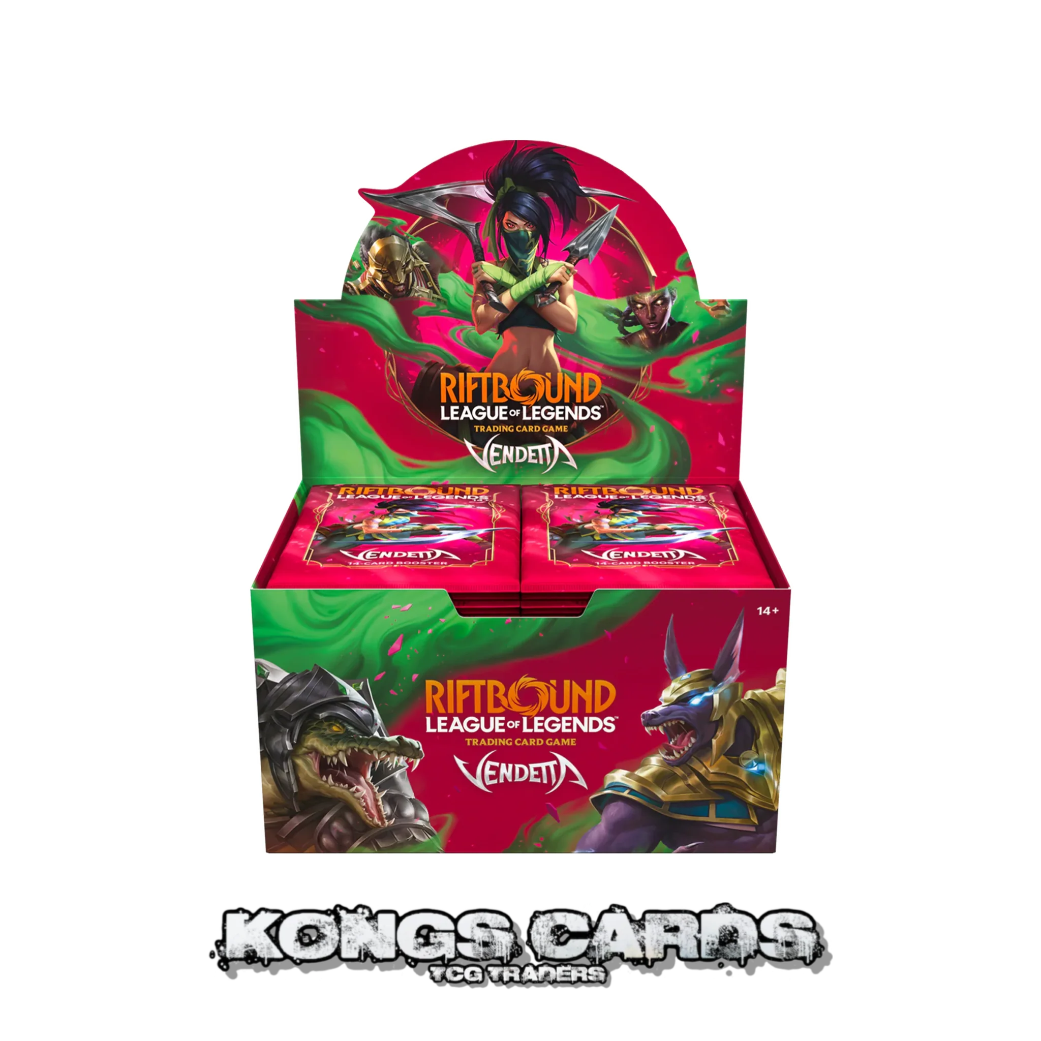 Riftbound: League of Legends TCG - Set 4: Vendetta - Booster Display Box (24 Count) : Pre-Order - July 31, 2026