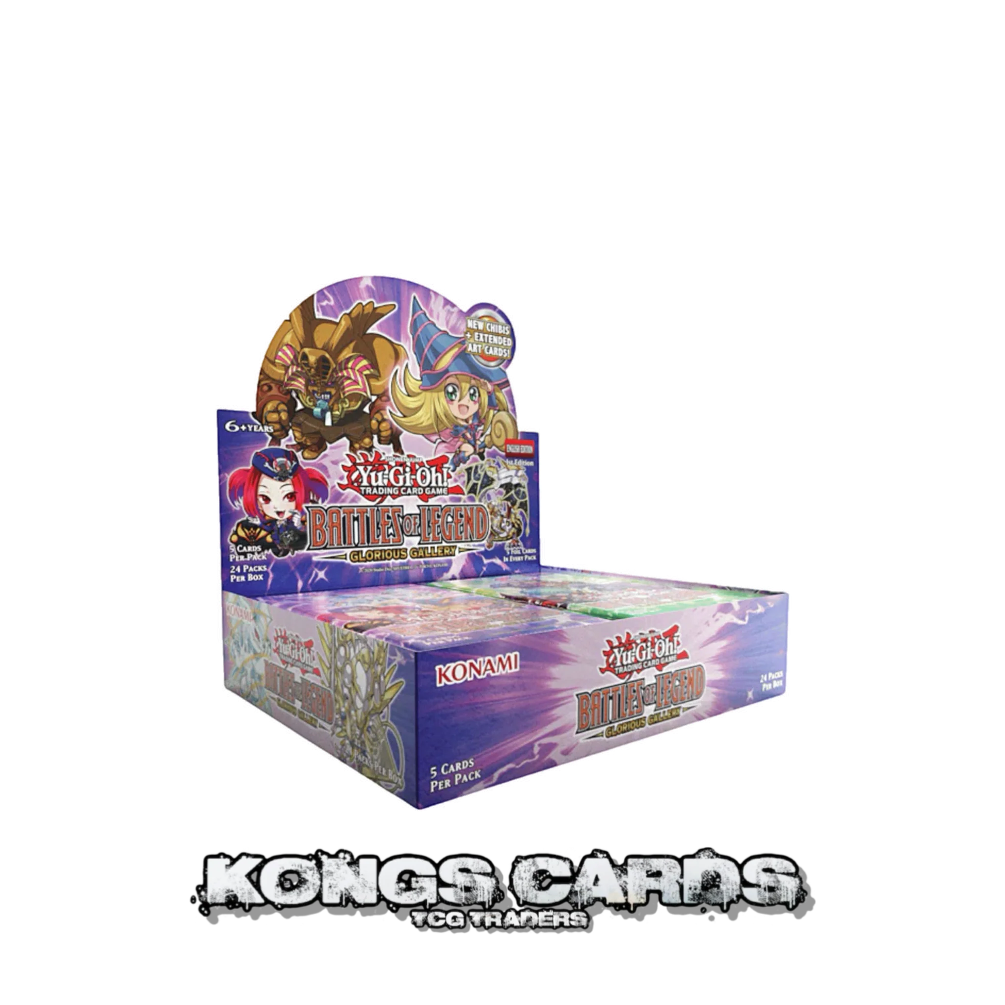 Yu-Gi-Oh! - Battles Of Legend: Glorious Gallery Booster (24 Packs)